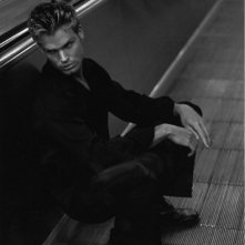 Marc Menard in una immagine in bianco e nero