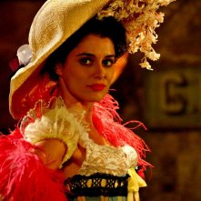 Dal set della fiction Giuseppe Moscati: Paola Casella interpreta Cloe