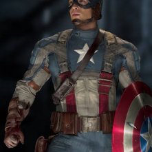Chris Evans nei 'panni' di Captain America: il primo vendicatore