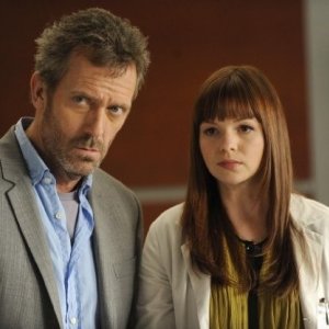 Hugh Laurie ed Amber Tamblyn nell'episodio Last Temptation di Dr House