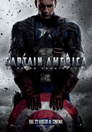 Locandina ufficiale per Captain America: il primo vendicatore