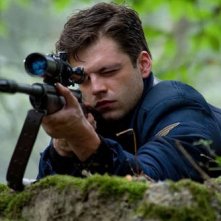 Sebastian Stan in una immagine di Captain America: il primo vendicatore