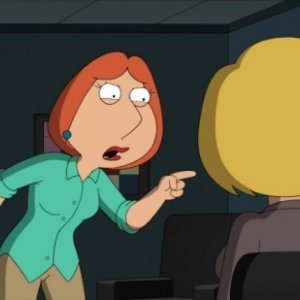 Lois Griffin in una scena dell'episodio And I'm Joyce Kinney della serie-tv I Griffin