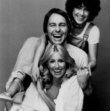 Le star di Tre cuori in affitto: John Ritter, Joyce DeWitt e Suzanne Somers