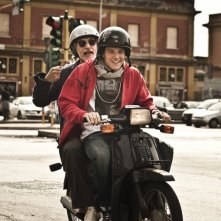 Filippo Scicchitano e Fabrizio Bentivoglio in una bella immagine di Scialla!