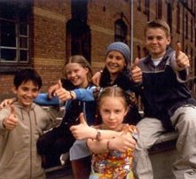 I protagonisti della serie per ragazzi Grani di pepe (Die Pfeffer Koerner)