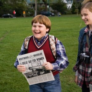 Robert Capron e Chloe Moretz in un'immagine di Diary of a Wimpy Kid con