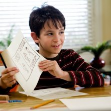Una immagine di Zachary Gordon dalla commedia Diary of a Wimpy Kid