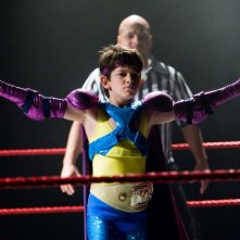 Zachary Gordon in una sequenza fantasiosa di Diary of a Wimpy Kid