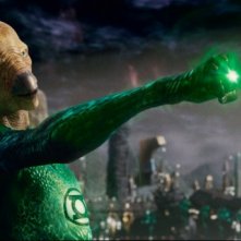 Il personaggio di Tomar-Re in una scena di Lanterna Verde
