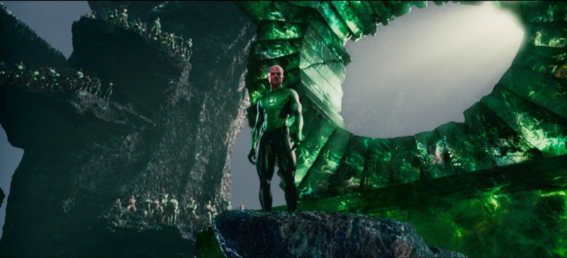 Mark Strong E Sinestro Nel Film Lanterna Verde 209798