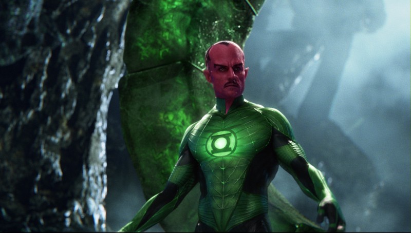 Mark Strong E Sinestro Nel Film Lanterna Verde 209815