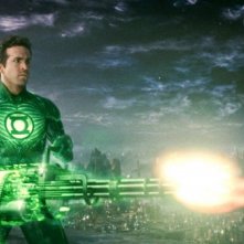 Una immagine di Ryan Reynolds nei panni di Lanterna Verde