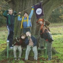 Una scena di gruppo della commedia Horrid Henry: The Movie