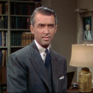 James Stewart in una scena del film Nodo alla gola