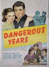 Locandina di Dangerous Years