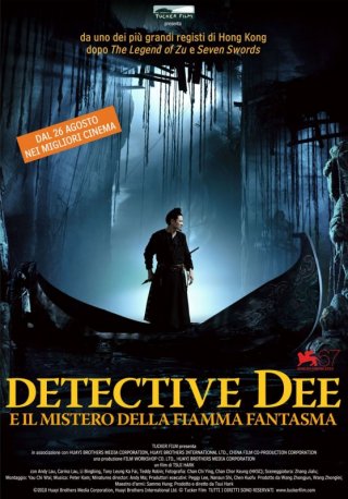 La locandina italiana di Detective Dee e il mistero della fiamma fantasma