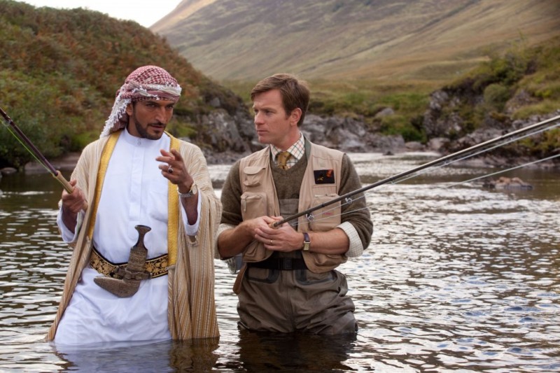 Ewan Mcgregor Alle Prese Con Uno Sceicco Amante Della Pesca In Salmon Fishing In The Yemen 210299