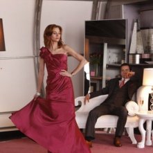 Hilarie Burton e Matthew Bomer nell'episodio Taking Account di White Collar