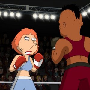 Lois vs Deidra Jackson nel quinto episodio della stagione 9 de I Griffin