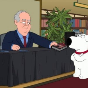 Rush Limbaugh e Brian in una scena di Excellence in Broadcasting de I Griffin