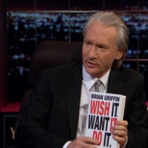 Bill Maher in una scena di Brian Writes a Bestseller de I Griffin