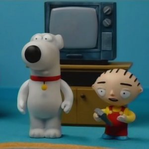 Brian e Stewie in una curiosa scena di Road to the Multiverse della serie-tv I Griffin