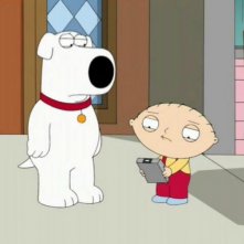 Brian e Stewie nell'episodio Road to the Multiverse de I Griffin