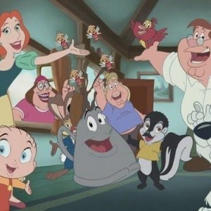 La famiglia Griffin in versione Disney nell'episodio Road to the Multiverse