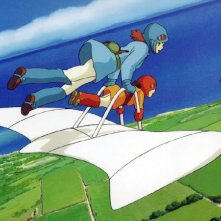 Un'immagine dal film Nausicaa della valle del vento