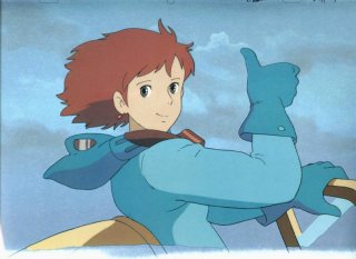 Una scena del film Nausicaa della valle del vento