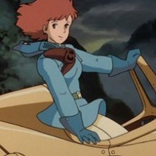 Una scena del film Nausicaa della valle del vento di Hayao Miyazaki