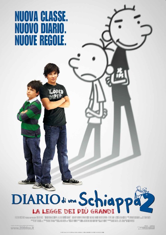 La Locandina Italiana Di Diary Of A Wimpy Kid 2 Rodrick Rules 210470