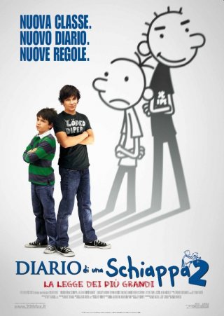 La locandina italiana di Diary of a Wimpy Kid 2: Rodrick Rules