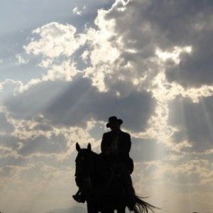 Un'immagine suggestiva della nuova serie AMC Hell on Wheels