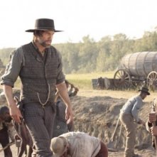 Una scena della nuova serie AMC Hell on Wheels