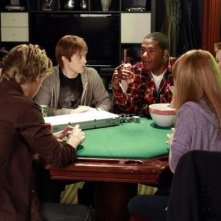 Una scena di gruppo dell'episodio Dogs Playing Poker di Switched at Birth