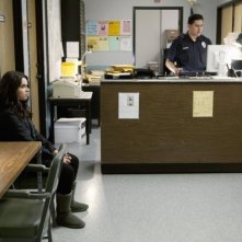 Vanessa Marano in una scena dell'episodio This Is Not a Pipe di Switched at Birth