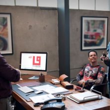 Kevin Dillon, Scott Caan e Andrew Dice Clay in una scena dell'episodio Out with a Bang dell'ottava stagione di Entourage