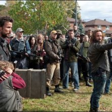 Una scena di What Hides Beneath della serie Falling Skies