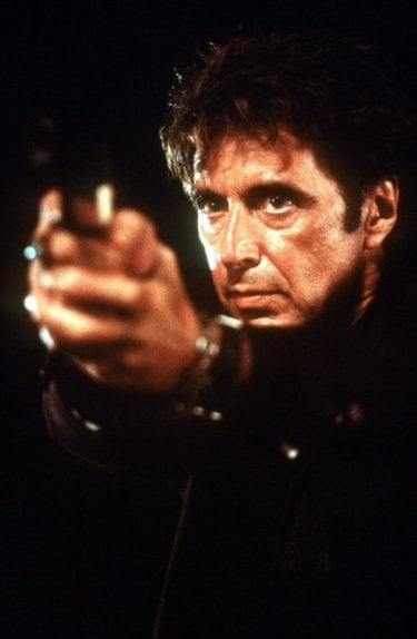 Al Pacino in un'immagine tratta da Heat - La sfida, di Michael Mann