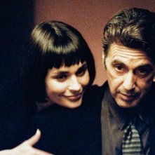 Diane Venora e Al Pacino in una scena di Heat - La sfida, di Michael Mann