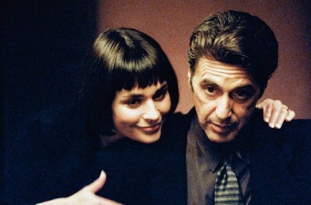 Diane Venora e Al Pacino in una scena di Heat - La sfida, di Michael Mann