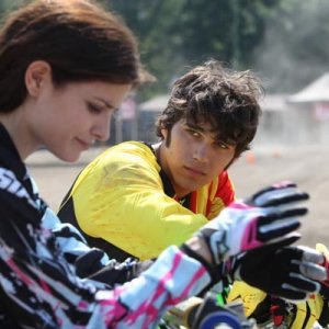 Giuseppe Maggio con Giulia Elettra Gorietti in Almeno tu nell'universo