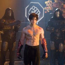 Jon Foo (al centro) in una scena del filmTekken (2010)