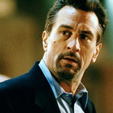 Robert De Niro in un primo piano dal film Heat - La sfida, di Michael Mann