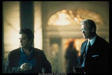Al Pacino e Russell Crowe nel film Insider - Dietro la verità di Michael Mann