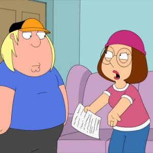 Chris e Meg in una scena dell'ottavo episodio della stagione 9 de I Griffin