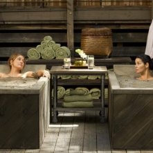 Angie Harmon e Sasha Alexander in una scena dell'episodio Living Proof di Rizzoli & Isles