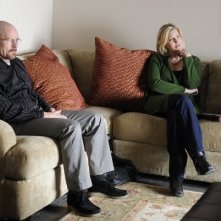 Bryan Cranston ed Anna Gunn nell'episodio Open House di Breaking Bad